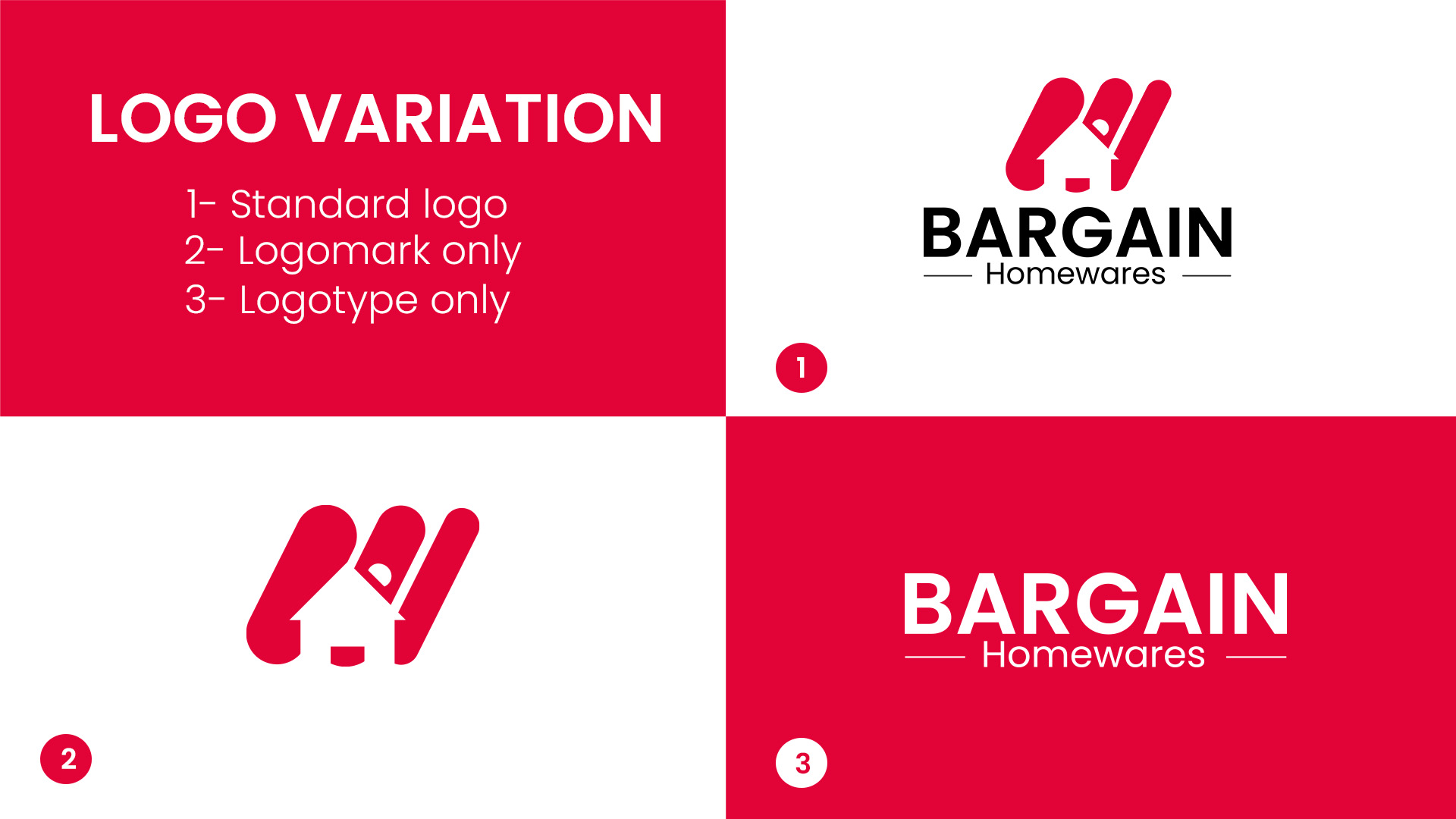 logo variation bargain homewares